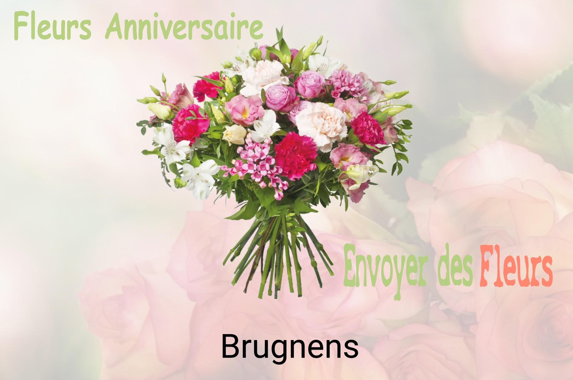 Bouquet de fleurs d’anniversaire livré à Brugnens